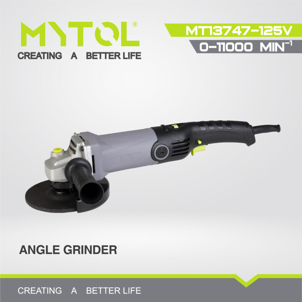 Кутова шліфмашина MYTOL MT13747-125V, 600 Вт, 125 мм MT13747-125V