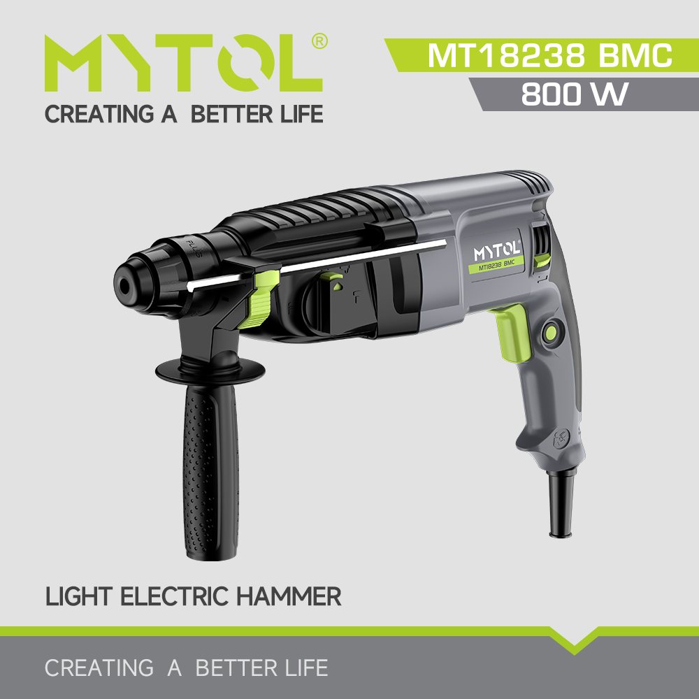 Перфоратор MYTOL MT18238 BMC, 26 мм, 800 Вт, 2.2 Дж MT18238 BMC