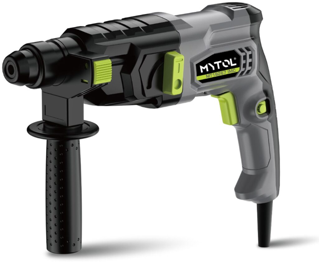 Перфоратор MYTOL MT18267 BMC, 20 мм, 1,2 Дж, SDS-Plus, 2 режими, пластиковий кейс