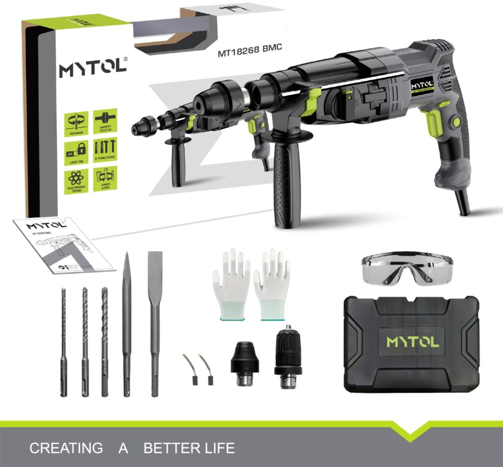 Перфоратор MYTOL MT18268 BMC, 26 мм MT18268 BMC