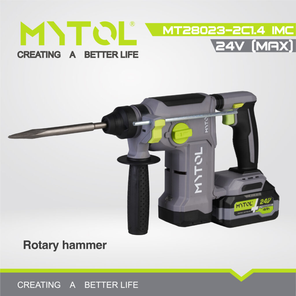 Акумуляторний перфоратор MYTOL MT28023-2C1.4 IMC, 21 В, 1.5 Дж MT28023-2C1.4 IMC